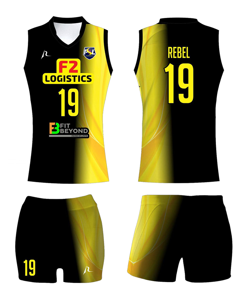 Custom Volleyball Uniforms - Defend the Perimeter - Team Rebel Sports